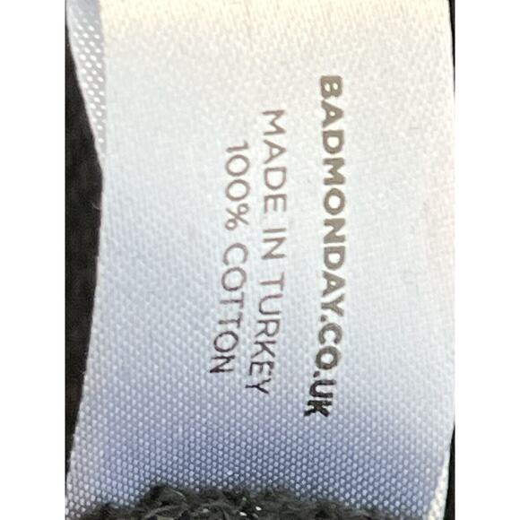 Bad Monday Hoodie Men's XL Black Tatoo Inspired Streetwear UK Urban Casual - Picture 10 of 11